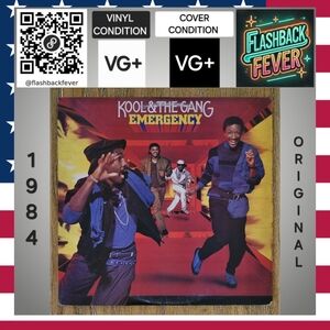 KOOL AND THE GANG•Emergency•1984 US (#822 943-1 M-1)•Allied Pressing